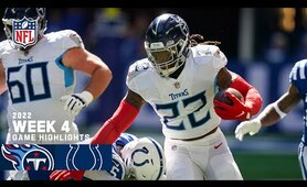 Tennessee Titans vs. Indianapolis Colts | Week 4 2022 Game Highlights