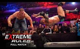 FULL MATCH — John Cena vs. Batista — WWE Title Last Man Standing Match: WWE Extreme Rules 2010